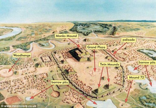 The Lost City Of Cahokia : Archaelogists Uncover Native Americans Sprawling Metropolis Under St. Louis  Article-2082113-0f55e23300000578-842_634x439